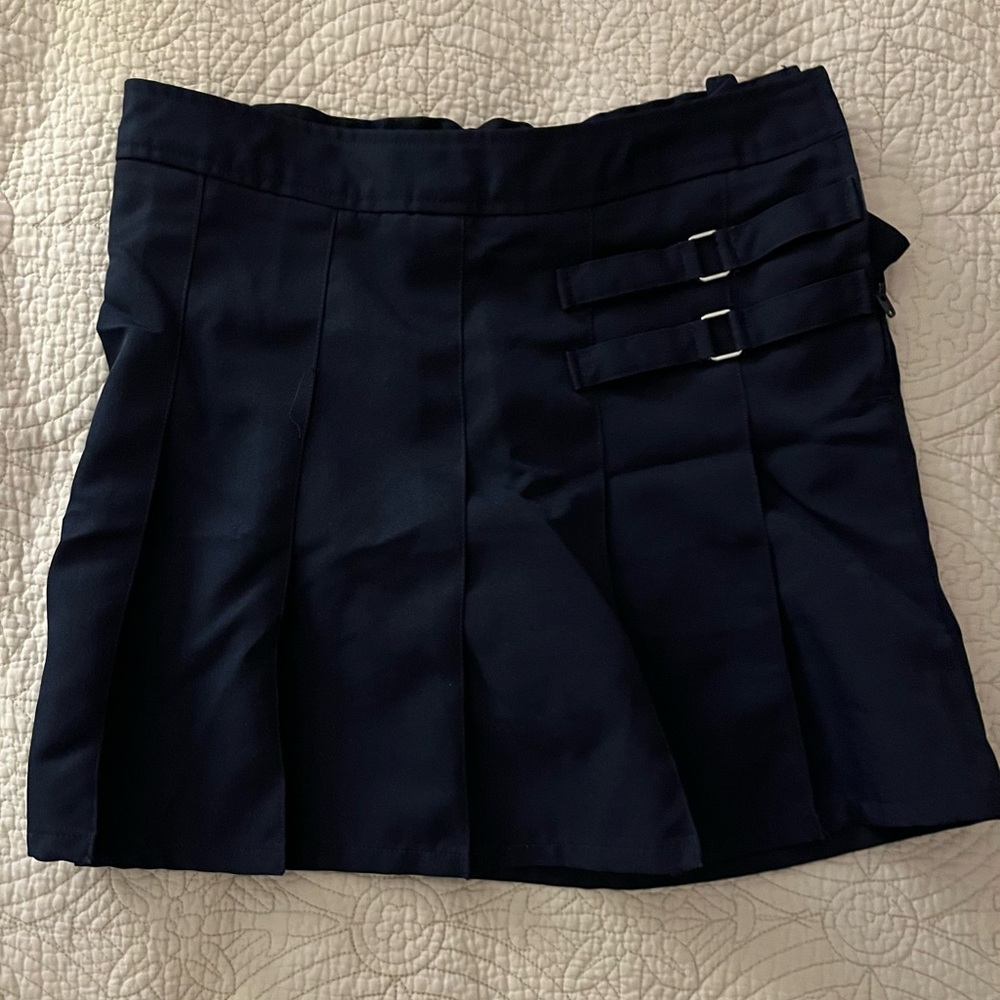 School uniform skirt, ClassRoom Uniform, Size: 12, Navy blue.